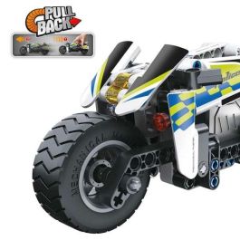 Juego construccion moto policia retrofriccion 193 piezas. 7x19x9 cm Juego construccion moto policia retrofriccion 193 piezas. 7x19x9 cm