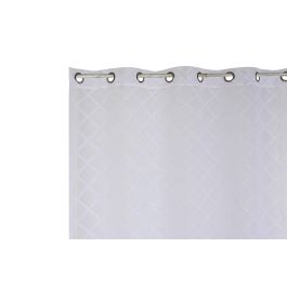 Cortina Basicos DKD Home Decor Blanco 260 x 260 x 140 cm