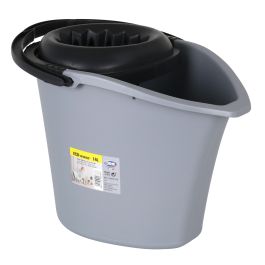 Dem Cubo Oval 14L con Escurridor "Eco Reverse" Medidas 39x30x32 cm (12 Unidades)