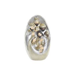 DKD Home Decor Nacimiento Navidad Tradicional Dorado Plateado Resina y Purpurina 10.5x19x11.5 cm Precio: 8.10216. SKU: B1A79LLV9Y