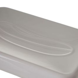 Set de Baño Blanco Cerámica 27,5 x 7 x 24 cm