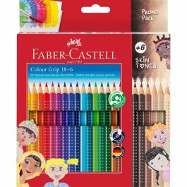 FABER-CASTELL Buntstift Jumbo Grip Skin Tones 18+6 – Lápices de colores Precio: 37.59000036. SKU: B1H9KNHANP