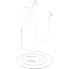 NGS CROSSGLIDEWHITE Auriculares Intrauditivos USB Tipo-C Blancos con Micrófono