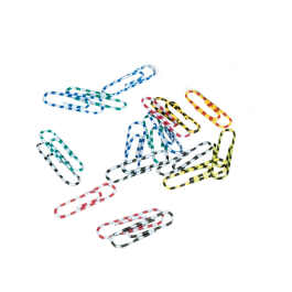 Q-connect Clips 50 mm Caja 30 Unidades Colores Surtidos