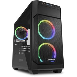 Sharkoon V1000 Mini Torre RGB Negra para PC Gaming, Ventana Lateral, compatible Micro ATX/Mini-ITX Sharkoon V1000 Mini Torre RGB Negra para PC Gaming, Ventana Lateral, compatible Micro ATX/Mini-ITX Precio: 109.50000028. SKU: S5613165