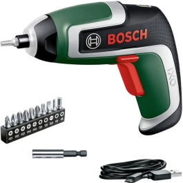 Bosch IXO 7 Atornillador Inalámbrico con 10 Puntas y Caja de Almacenamiento Precio: 69.98999975. SKU: B14N5C5EDJ
