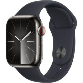 Apple Watch Series 9 GPS + Cellular - 41 mm - Caja de acero grafito - Correa deportiva medianoche - M/L Precio: 781.50000049. SKU: B1DNFRK7JQ