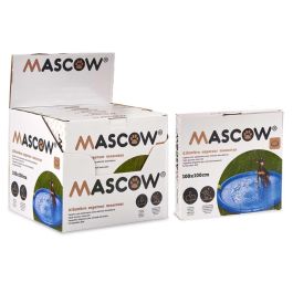 Mascow Alfombra Aspersor para Mascotas, PVC Azul, 98x98x0.1 cm (12 Unidades)