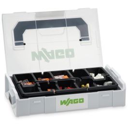 Wago Verbindungsklemmen Set L-BOXX® Mini Serie 221. 2273. 224 Marrón, Rojo, Plata, Blanco, Amarillo Precio: 84.9541. SKU: B173JL7HEG