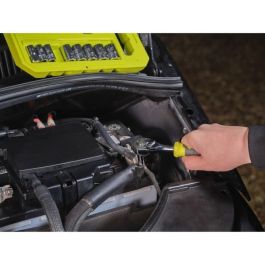 Ryobi RYO4892210225207 Juego de Llave de Carraca 90 Dientes (4°), 8 Vasos (8-15mm) y Adaptador 1/4'' a 3/8'' Compatible Ryobi LINK