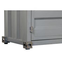 DKD Home Decor Estantería Vintage Gris 44 x 168.5 x 87 cm Metal y MDF Contenedor