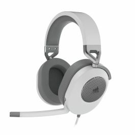 Auriculares con Micrófono Corsair HS65 SURROUND Blanco Precio: 161.49999954. SKU: S7816012