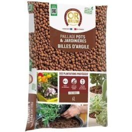 Or Brun OBRPARG6U Bolas de Arcilla, Sustrato Granulado Oro Marrón 6L para Drenaje de Plantas Precio: 24.50000014. SKU: B18GYARS9A