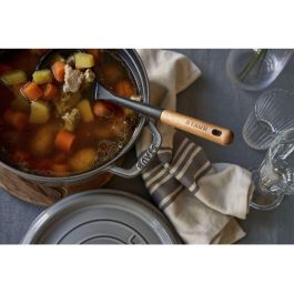 Staub La Cocotte redonda 24cm de hierro fundido, gris grafito