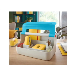 Leitz Caja de Almacenamiento Portátil Cosy con Asa, ABS Azul