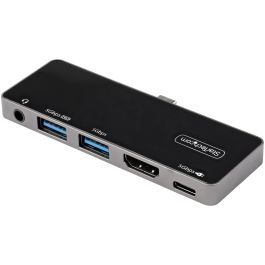 Startechcom Estación de Conexión USB Tipo C Gris con HDMI, USB-C PD 100W y USB-A, Soporte 4K Ultra HD 60Hz Precio: 43.49999973. SKU: S7737989