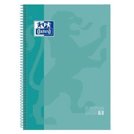 Oxford Bloc espiral tapa extradura microperforado A4 80 hojas, cuadrícula 5 mm, color menta hielo Precio: 5.50000055. SKU: B1FASVMYDE