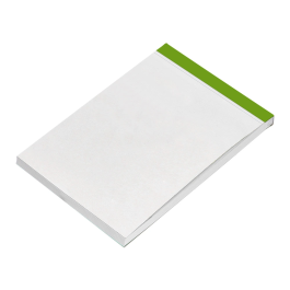 Liderpapel Bloc de notas A6 liso 80 hojas 60 g/m² perforado sin tapa