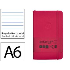 Cuaderno Con Gomilla Antartik Notes Tapa Dura A6 Hojas Rayas Burdeos 100 Hojas 80 gr Fsc Precio: 4.49999968. SKU: B1FLT9WPFC