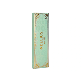 Belius Bolígrafo Macaron Bliss Verde Dorado Tinta Azul 0.8 mm Diseño Elegante Caja de Lujo
