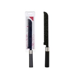 Cuchillo Sierra Kinvara, Acero Inoxidable, Negro, 33x2x3.5 cm (24 Unidades) Cuchillo Sierra Kinvara, Acero Inoxidable, Negro, 33x2x3.5 cm (24 Unidades)