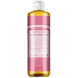 Dr. Bronner's Jabón Líquido Flor de Cerezo para Manos y Cuerpo 475ml Certificado Fair Trade Precio: 16.99109588. SKU: B1HBPXQGBR