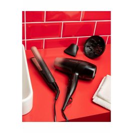 Remington Secador de Pelo Rose Shimmer 2200W Negro/Rosa con Gancho para Colgar