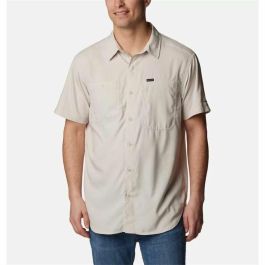 Camiseta de Manga Corta Hombre Columbia Silver Ridge™ Utility Beige