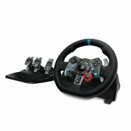 Logitech Volante G29 Driving Force - Force Feedback, Compatible con PS3/PS4/PC, Construcción Duradera