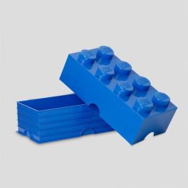 LEGO 4004 Room Copenhagen Storage Brick 8, Contenedor de Almacenamiento, Azul, Polipropileno (PP), Libre de BPA, Ftalatos y PVC