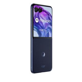 Motorola razr 50 Ultra Smartphone Plegable 5G 512GB 12GB RAM, Pantalla 6.9" pOLED 165Hz, Doble Cámara 50MP, Android 14, Azul Medianoche