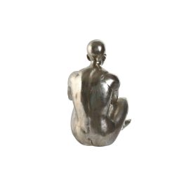 Figura Moderno DKD Home Decor Plateado Dorado 13.5 x 22 x 19 cm (2 Unidades) Figura Moderno DKD Home Decor Plateado Dorado 13.5 x 22 x 19 cm (2 Unidades)