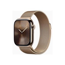 Apple Watch Series 10 GPS + Cellular 42mm Titanio Dorado con Pulsera Milanese Loop Acero Inoxidable Oro 64GB Apple Watch Series 10 GPS + Cellular 42mm Titanio Dorado con Pulsera Milanese Loop Acero Inoxidable Oro 64GB
