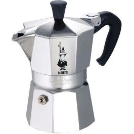 Cafetero italiano Bialetti - Moka Express - Aluminio - 3 tazas