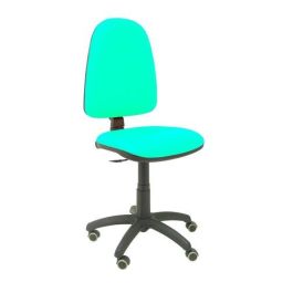 Silla Piqueras Y Crespo Ayna Mecanismo Contacto Permanente Ruedas De Parquet Asiento Y Respaldo Tapizado Similpiel Verde Turquesa Precio: 134.50000025. SKU: S5703725