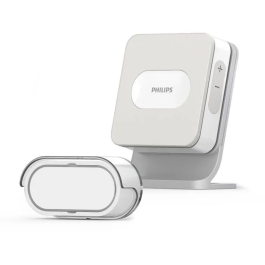 Philips PHI3345115310123 Timbre Inalámbrico Welcome Bell 300 Basic Alcance 300m 4 Tonos Llamada