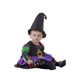 Creaciones Llopis Disfraz Bebe Bruja Colorines Talla 0-12 Meses Morado
