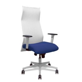 Silla de Oficina Piqueras y Crespo 54BR65G Blanco Azul oscuro Azul marino Precio: 513.49999965. SKU: B18535V79C