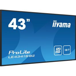 iiyama LE4341S-B2 Pantalla 43" (108cm) IPS Full HD, 16:9, Señalización Digital, 3xHDMI+VGA Retail Precio: 454.50000035. SKU: B12JH7J48K