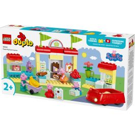 LEGO DUPLO 10434 Set de Juego Supermercado de Peppa Pig – juguete infantil para niños de 2+ años