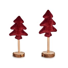 Arbol Terciopelo Soporte Madera Granate Krist+ 9X32CM (48 Unidades) Precio: 127.50000021. SKU: B1GVMHX8SM