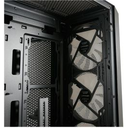 LC-Power 804B Midi Tower Gaming PC Negro con Iluminación RGB Vidrio Templado ATX/Micro-ATX/Mini-ITX para Juegos