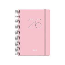 Agenda Anual (2026) Dohe Gloss Espiral Tapa Extra Con Goma 125X180 D/P Rosa Precio: 17.5000001. SKU: S8404147