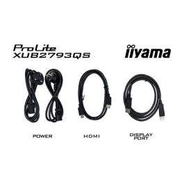 iiyama ProLite XU2793QS-B6 pantalla para PC 68,6 cm (27") 2560 x 1440 Pixeles 2K Ultra HD LED Negro