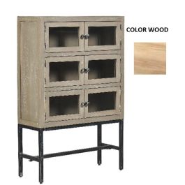 DKD Home Decor Vitrina Loft Mango y Metal 80 x 30 x 120 cm Precio: 412.89000005. SKU: B1F95XRR8V