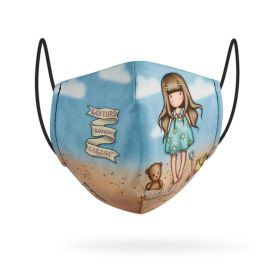 Mascarilla Higiénica de Tela Reutilizable Gorjuss Azul cielo Precio: 7.49999987. SKU: S4303701