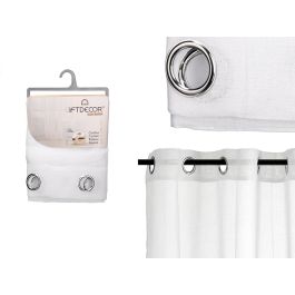 Cortina Visillo Blanca 140X260 Cm Giftdecor (6 Unidades) Precio: 36.49999969. SKU: B14V6SQTV7
