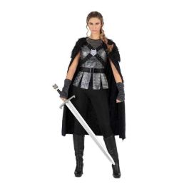 Disfraz dama del norte capa con correaje, túnica, cinturón y mitones talla l Precio: 55.92136. SKU: B15AEKLTZG