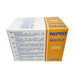 Agujas Nipro 25 gr - 0,50x16 mm Naranja 100Ud Precio: 3.69000027. SKU: B17B65CNHV