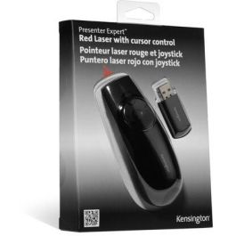 Kensington Expert Puntero Láser Rojo - Conexión Inalámbrica USB, Alcance 45M, Control de Presentaciones
